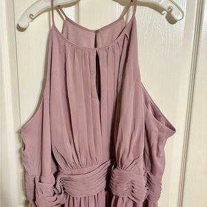 David's Bridal Mauve Chiffon (never worn - for bridesmaid)
